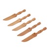 Handmade Wooden Butter Knife Jelly Cheese Spreaders Sandwich Condiment Spreaders