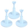 TIANXUAN 3 Pcs Golf Tees Height Adjustable Reusable Rubber Golf