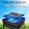 TEZKOLES 8 Pack Solar Pathway Lights Outdoor, IP65 Waterproof Solar
