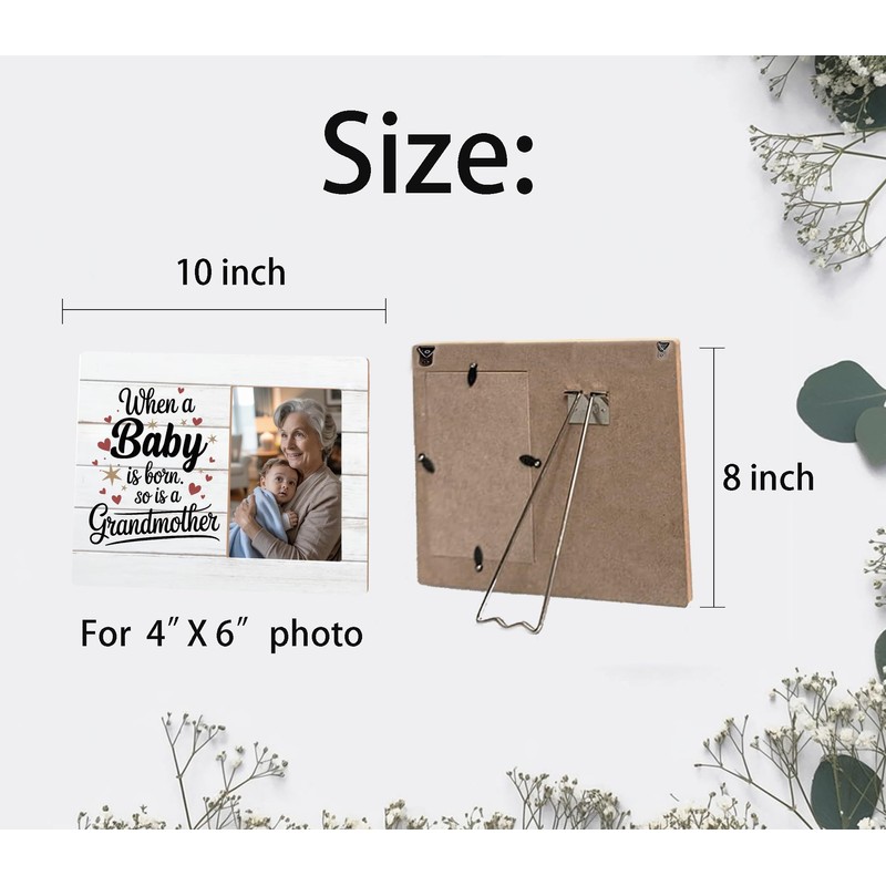New Grandma Gifts,when a baby is born so is a