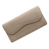 mieno Women's Long Wallet, Flap, Cover, Genuine Leather, Genuine Leather,