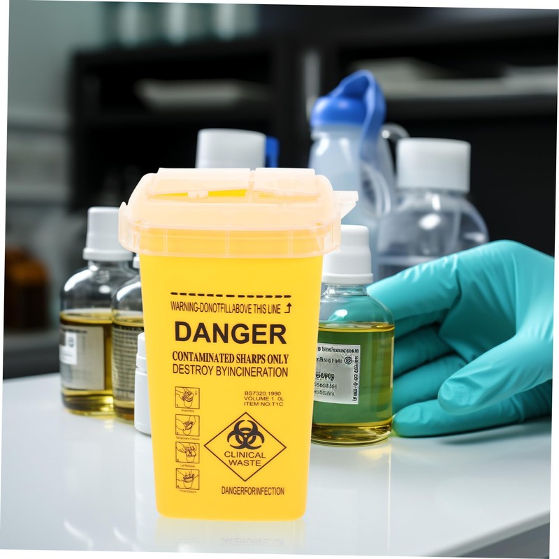 ORFOFE Container Multi Purpose Waste Bin for Disposal High Deep