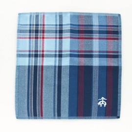 Brooks Brothers 125468-2252-62 Men's Handkerchief (Navy) Can Wipe Glasses and LCD Screen (Navy) [Microfiber] Business Men's Handkerchief, 9.4 inches (24 cm), navy