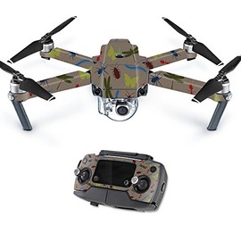 MightySkins Skin Compatible With DJI Mavic â Creepy Crawly | Protective, Durable, and Unique Vinyl Decal wrap cover | Easy To Apply, Remove, and Change Styles | Made in the USA