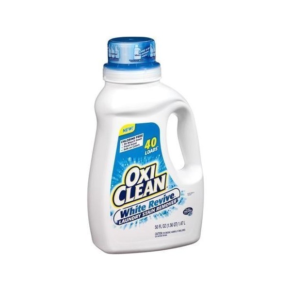 OxiClean, White Revive, Laundry Stain Remover, Liquid -40 Loads (Pack of 6)