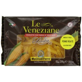 Le Veneziane Penne Rigate, 250-Gram Packages (Pack of 6)
