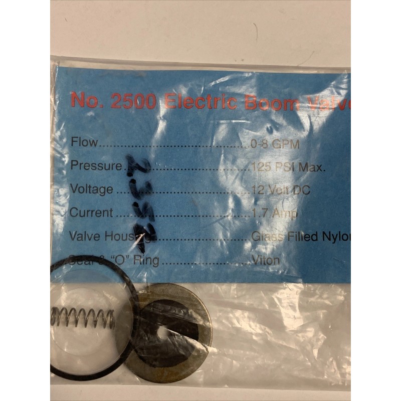 Texas Remcor 2500B and 2502B Solenoid Valve Viton Repair Kit