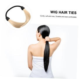 Beavorty 18pcs Elastic Hair Ties for Women Ponytail Holders Realistic Matching for Parties and Everyday Use Eye-catching Hair Accessories