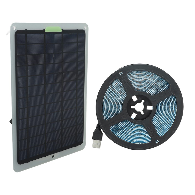 20W Full Spectrum Solar Power Lamp LED 5V IP65 Waterproof