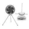 Outdoor Camping Fan 2000mAh Mini Outdoor Multifunctional Camping Tripod Fan