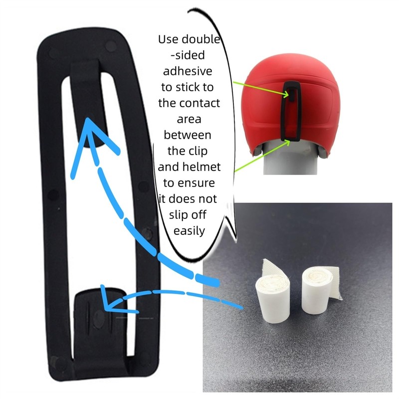 Universal Ski Helmet Accessories Helmet Goggles Belt Clip Goggles Belt