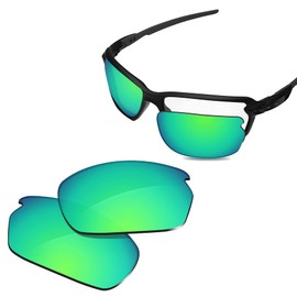 Glintbay 100% Precise-Fit Replacement Sunglass Lenses for Oakley Carbon Shift OO9302 - Polarized Green Mirror