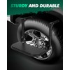 SCITOO Adjustable Folding Tire Step with Raised Texture Non-Slip Design