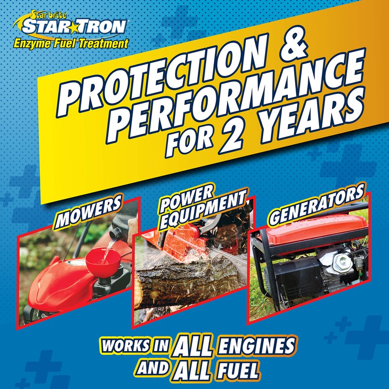 Star Tron Enzyme Fuel Treatment - Small Engine Formula -
