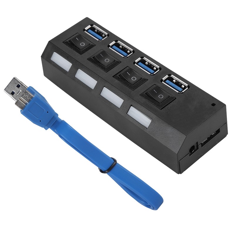 High speed USB3.0 splitter 4 port USB Hub Switch Expansion