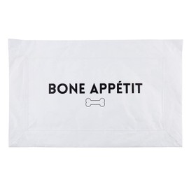 Santa Barbara Design Studios Tyvek Pet Food Mat, 18.5 x 11.5-Inch, Bone Appetit