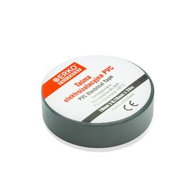 ERKO Isolierband Grau 10er Pack 15mm x 10m PVC, Elektrische Leitungen Reparatur, Hochflexibel mit starker Klebekraft, Chemiebeständig, Wasserfest