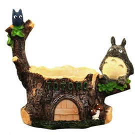 Fantasee Maceta para Suculentas, Macetas Pequeñas de Jardín con Agujero de Drenaje, Macetas de Resina para Plantas con Flores, Adornos en Miniatura para la Decoración del Hogar y la Oficina (Dibujo