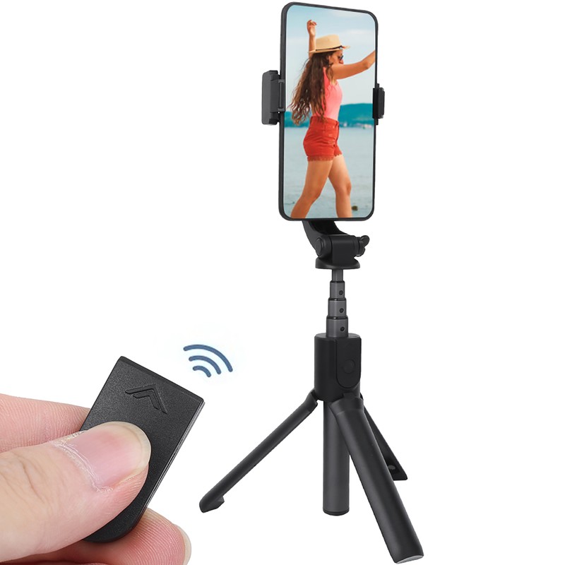 Ballhead Stabilizer Anti‑Shake Tripod Bluetooth Remote Control Selfie Stick for