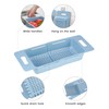 Tomorotec 2 Pack Extendable Sink Colander Basket Over the Sink
