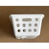 IKEA Rundbal Storage Basket W/ Lid Stackable White 7x5.5x3.25"