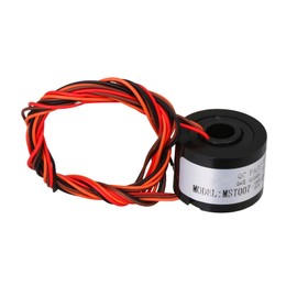 CNBTR 4 Wires 7MM Hole Dia Current Conductors Circuits Through Hole Slip Ring 220V AC/DC 1.5A Power Collector Ring 22mm