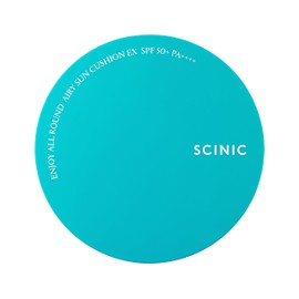 SCINIC Enjoy All Round Airy Sun Cushion EX SPF50+PA++++, 0.88 Fl Oz (Pack of 1)