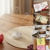 Quilax Heart-Shaped Photo Holders for Tables, 5-Branch Picture Frame Clips