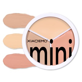 Even for beginners in make-up, petit pla concealer | Gentle to use, natural cover | Hides skin troubles quickly, cost-effective, easy to carry (01-white)