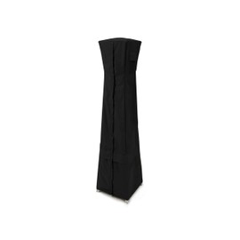 Covermates Square Patio Heater Cover – Weather Resistant Polyester, Elastic Hem, Water Resistant Zipper, Grill and Heating, 18W x 87H, Black