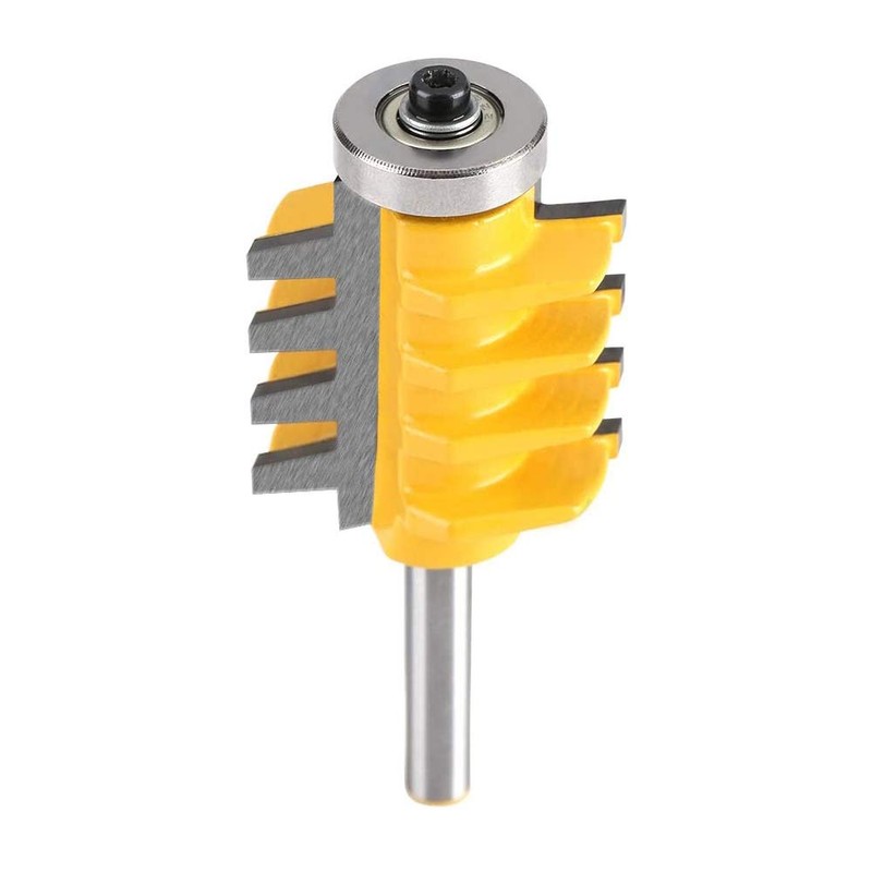 Bestgle 1/4" Shank Reversible Finger Glue Joint Router Bit Woodworking