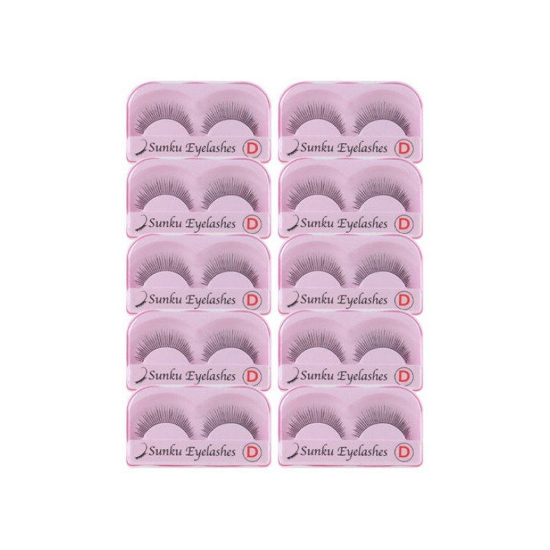 Princia 프린시아 선구 속눈썹 D(10쌍) Prinsia Sun-Gu False Eyelashes D