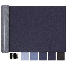 Extra Large Patches for Jeans, Extra Large Iron on Patches for Jeans, Denim Patch for Denim Inside and Outside, for Jeans Clothing Hole Repairing and Decoration（Blue）