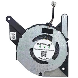 QUETTERLEE Replacement New Laptop Integrated Graphics CPU Cooling Fan for DELL Latitude 5410 Series 0HHKD2 DFS5K12304363Q FM65 DC28000PGF0 DC5V 0.5A Fan