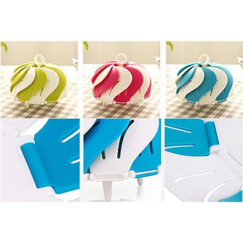 HJ Fruit Basket Foldable Kitchen Bowl purasutikkuhuru-tubouru Drainer Bowl