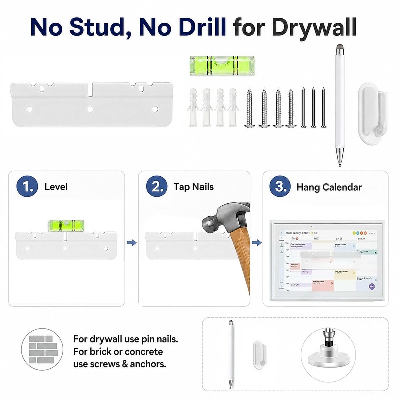 Wall Mount & Stylus Kit for Skylight 15" Calendar Gen