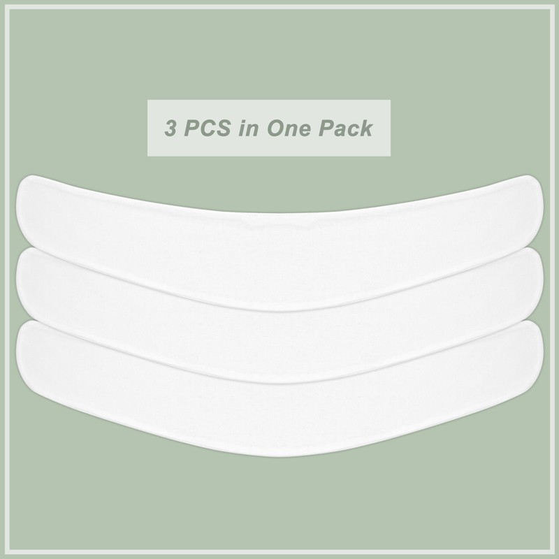 Tummy Liners for Sweat Rash, White, Under Belly Sweat Liners