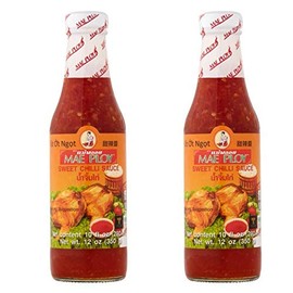 Mae Ploy Sweet Chili Sauce Bottle, 12 Ounce (Pack of 2)