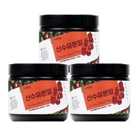 Domestic Cornus officinalis powder 600g (200g / 국내산 산수유 분말 가루 600g (200g X 3통)