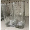 Libbey Set of 2- Vintage Libbey Crisa Clear Dimpled, Pinched