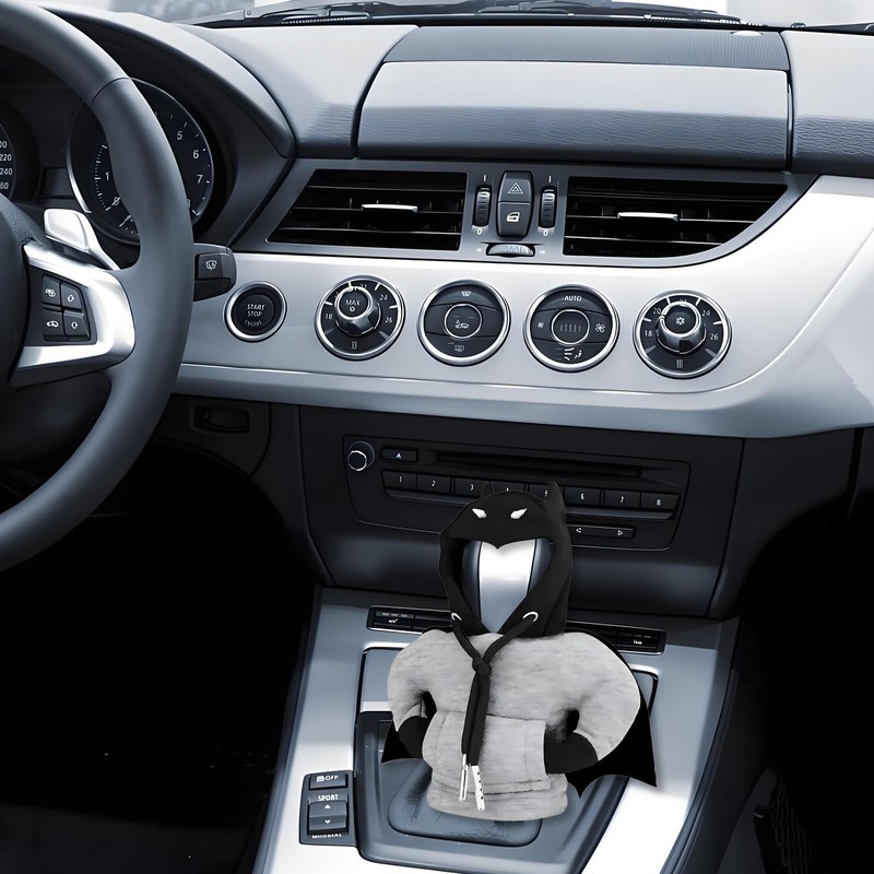 louuuou 1 PC Bat Gear Stick Hoodie, Creative Gear Stick