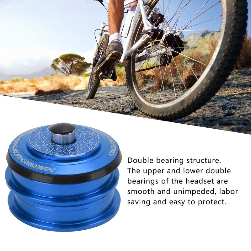 44mm Bicycle Headset Double Bearings Mountain Bike Front Fork Stem