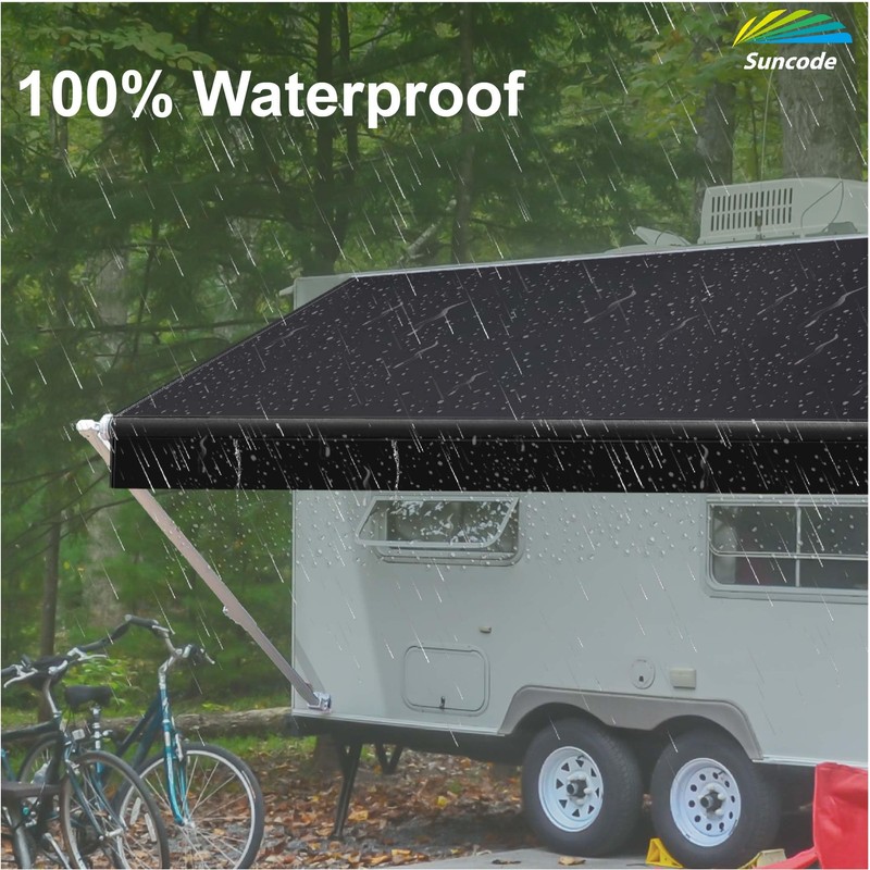 Suncode RV Awning Fabric Replacement Waterpoof Universal Outdoors Canopy for