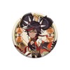 Haragami Rizuki Port Series Character Can Badge Spicy Flame