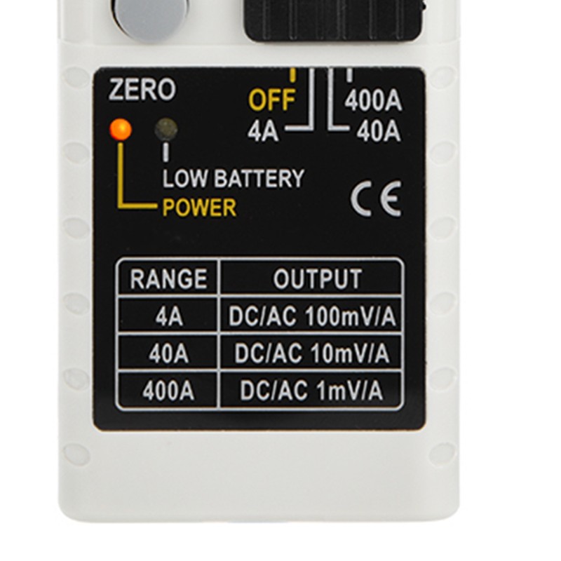 OWON CP-05+ AC/DC Clamp Current Probe 200KHz 400A for Oscilloscope