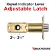 Keyed Entry Commercial Door Handle Chrome | Heavy Duty Commercial