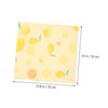 Baluue 3pcs Reusable Beeswax Wraps for Food Storage Organic Biodegradable