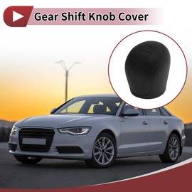 TUCKBOLD Gangschalthebel-Abdeckung Universal für Auto SUV LKW Wohnmobil Einschub Schaltknauf-Schutz Silikon Schwarz