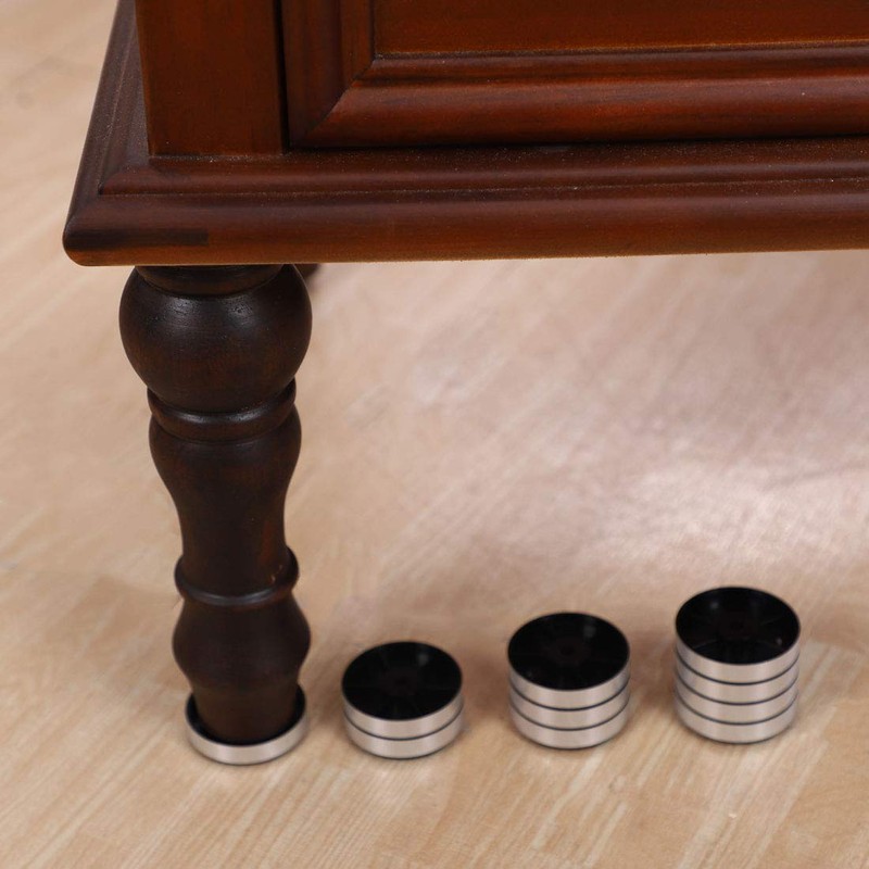 sourcing map Round Pad Amplifier Feet Stand Speaker Stands, Subwoofer