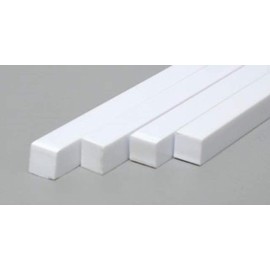 Evergreen Styrene Strip 4.80 x 4.80mm (0.188 x 0.188")